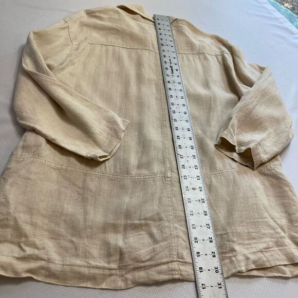 Niki Jon Linen Jacket Size Small - Picture 8 of 9
